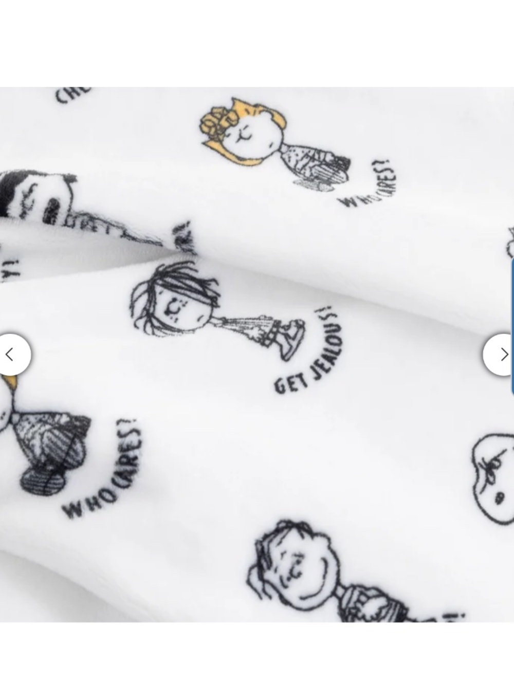 Peanuts Printed VelvetLoft Throw - Picture 4 of 8